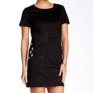 SOLD! NWT Allison Collection Embroider SuedeDress